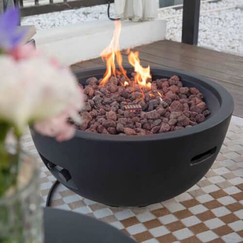 שולחן אש / מדורת גן על גז ELEMENTI Fire Pit דגם JEFFERSON OFG119