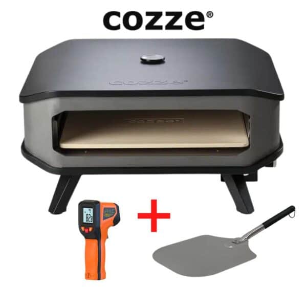 טאבון גז קוצ'ה COZZE 17″ עם מדחום - כף פיצה + מדחום אינפרא מתנה